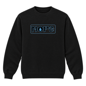 Nope Sweater by Untapped Apparel, front view
